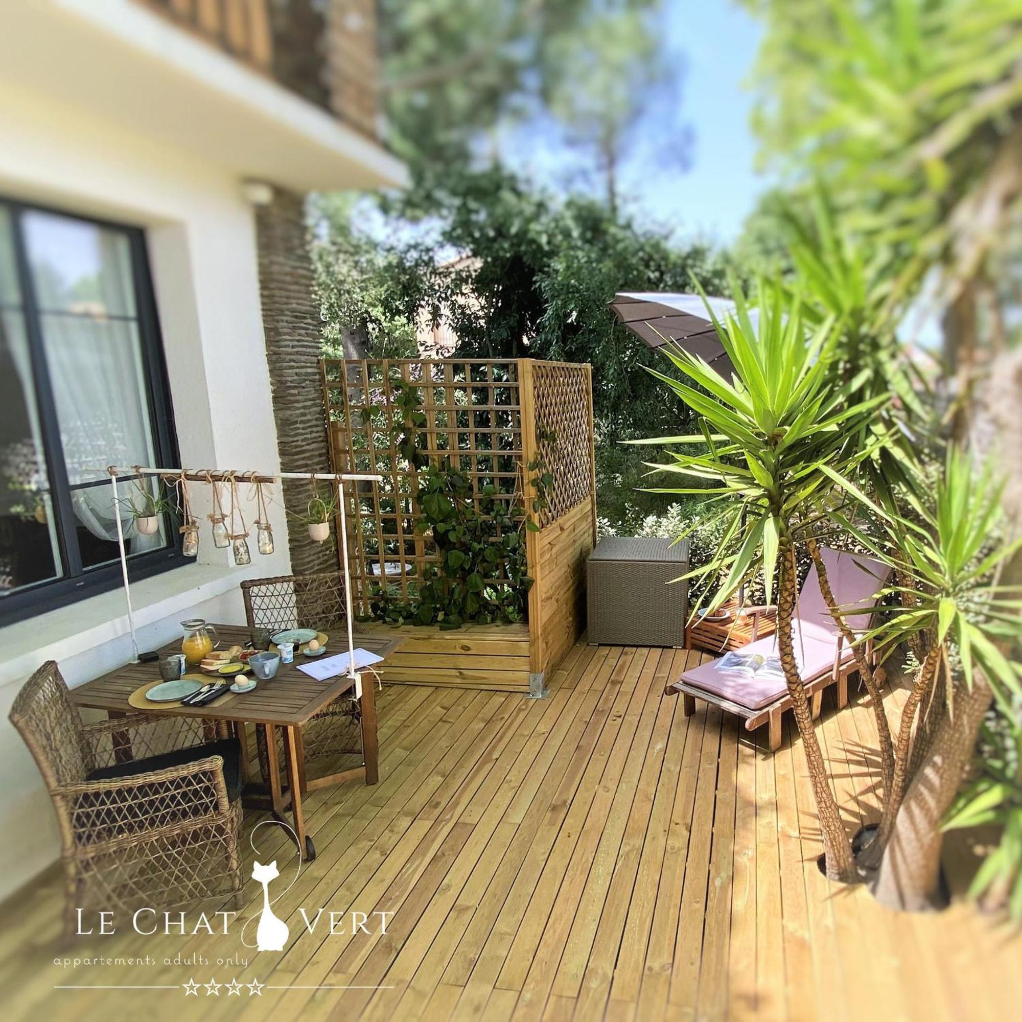 Le Chat Vert - Appartements Adults Only Saint-Andre  Экстерьер фото